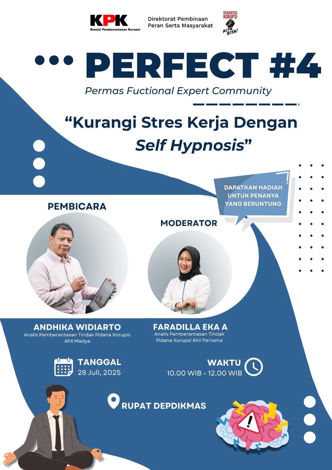 PERFECT #4 - Kurangi Stres Kerja Dengan Self Hypnosis